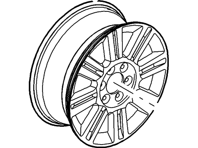 Mercury 6L9Z-1007-HA Wheel Assy