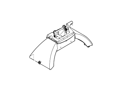 Ford FC3Z-19D520-A Kit - Tow Bracket