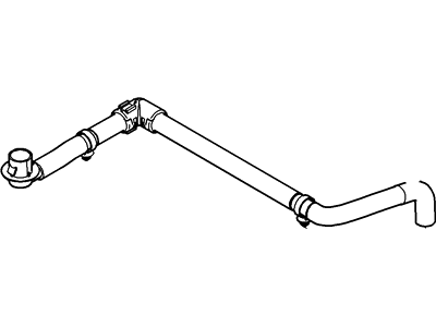 Ford 8C3Z-9S327-B Hose - Fuel Vapour