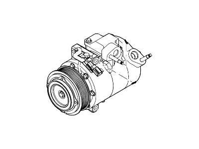 Ford BB5Z-19703-A Compressor Assy