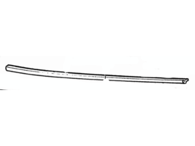 Ford F1ZZ-6121453-A Belt Weatherstrip, Driver Side Ford F1ZZ-6121453-A Belt Weatherstrip, Driver Side