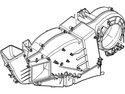 Lincoln 7L1Z-18D283-C Evaporator Assy