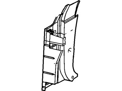 Lincoln F8AZ-5422843-AA Reinforcement Assy - Door Hinge