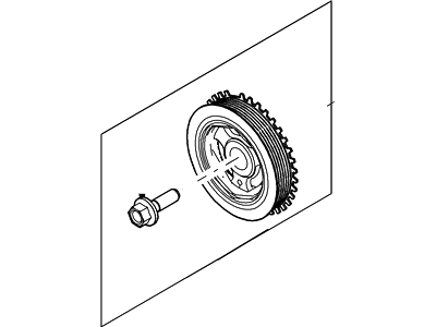 Ford 7U7Z-6312-A Crankshaft Pulley