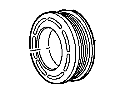 Mercury 6L2Z-19D784-A Pulley - Compressor