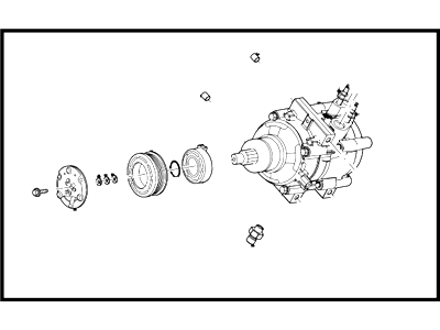 Ford 6L2Z-19703-HA Compressor Assy