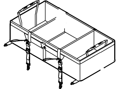 Ford AE5Z-78115A00-B Compartment Assy - Rear Stowage