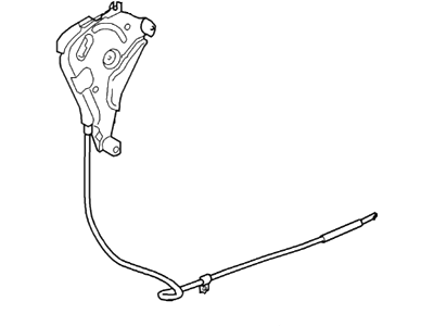 Lincoln 2L1Z-2853-BA Cable Assy - Parking Brake