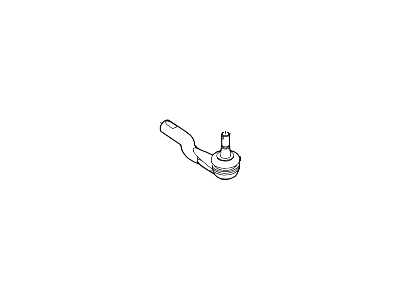 Mercury 6E5Z-3A130-B End - Spindle Rod Connecting