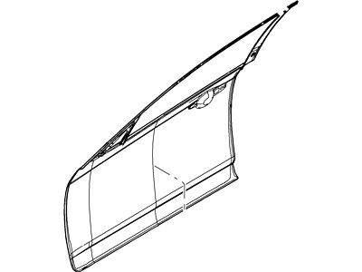 Ford 6E5Z-5420200-A Panel Assembly - Door - Outer