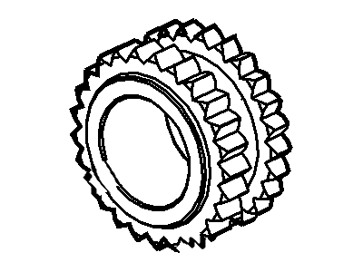 Mercury 1S7Z-6306-DA Gear - Crankshaft