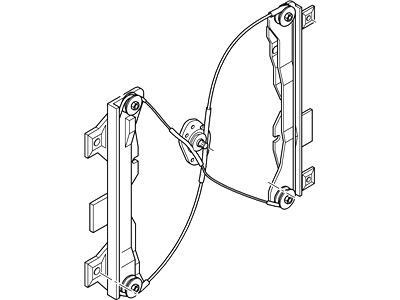 Ford YS4Z-6123201-DD Regulator Assembly