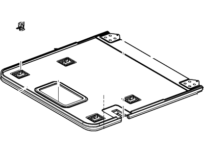 Ford AE9Z-7460512-EE Panel - Floor