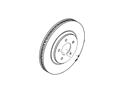 Ford CR3Z-1125-B Rotor Assy