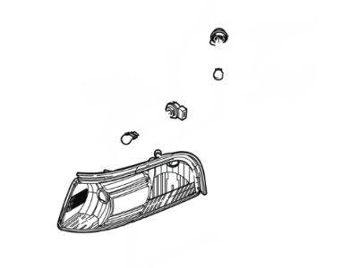 Mercury 6W3Z-13201-AACP Lamp Assy - Side Marker