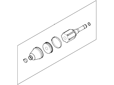 Mercury AL8Z-3B414-A Joint And Stub Shaft Assy