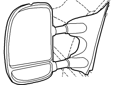 Ford 2C3Z-17696-AAA Kit - Rear View Outer Mirror