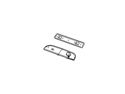 Mercury 1L2Z-13A613-BA Lamp Assy - Rear - High Mounted