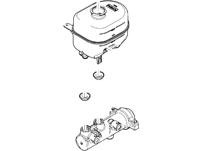 Ford DC3Z-2140-D Cylinder Assy - Master