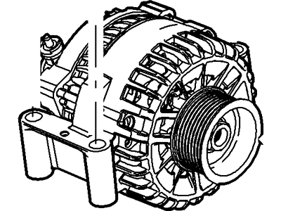 Ford 6C2Z-10346-DARM Alternator Assy