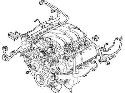 Ford 8R3Z-6007-E Engine Assy