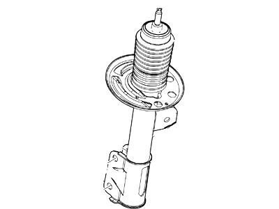 Ford DB5Z-18124-K Shock Absorber Assembly - Front