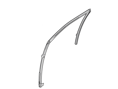 Lincoln 8L1Z-7821597-BA Run - Door Glass