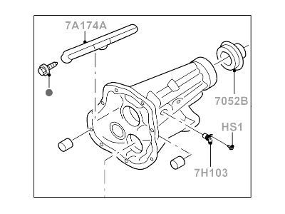 Ford 1L5Z-7A039-AA Housing - Transmission Extension