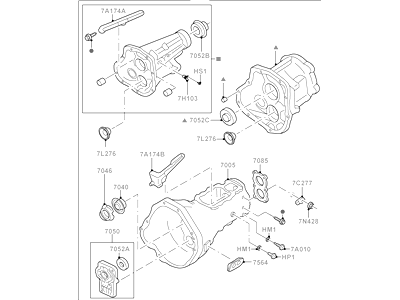 Ford 7L5Z-7003-D Transmission Assembly