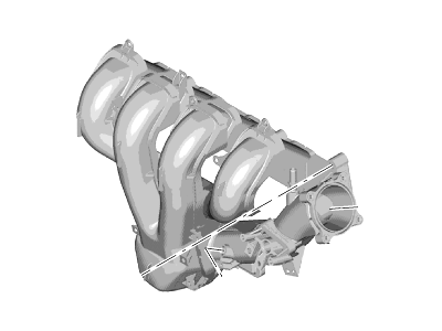 Lincoln DS7Z-9424-A Manifold Assy - Inlet