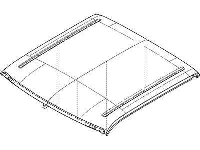 Ford F81Z-2850202-AA Panel Assy - Roof