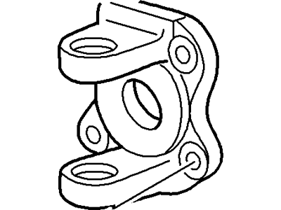 Ford E8VY-4782-A Yoke - Driveshaft Coupling Flange