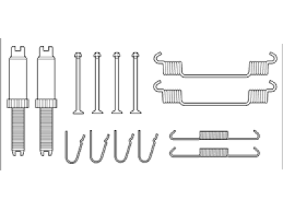 Ford 1L3Z-2V225-DA Kit - Brake Drum Spring            