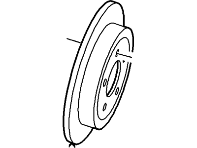 Ford YL3Z-2C026-AA Disc - Brake