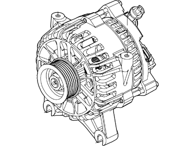 Mercury 6W1Z-10346-AA Alternator Assy