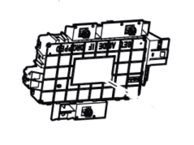 Ford FB5Z-15604-A Module - Door Lock And Alarm