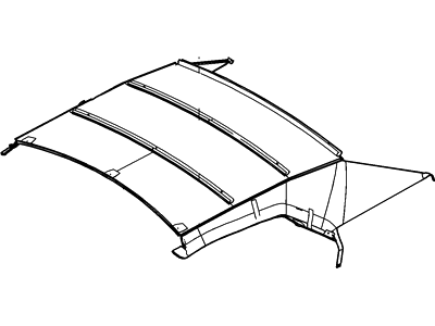 Ford 8R3Z-7651916-KA Headlining - Roof