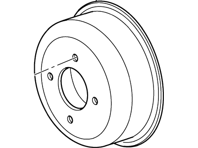 Ford F7TZ-8509-AA Pulley Ford F7TZ-8509-AA Pulley