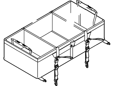 Mercury AE5Z-78115A00-B Compartment Assy - Rear Stowage