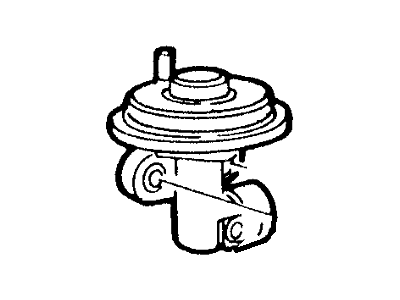 Ford XR3Z-9D475-CA Valve - Exhaust Gas Recirculation  