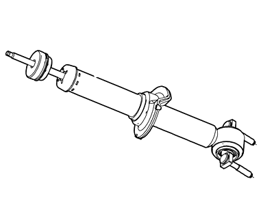 Lincoln EL1Z-18124-A Shock Absorber Assy