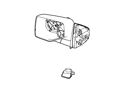 Ford 6L2Z-17682-EACP Mirror Assy - Rear View Outer