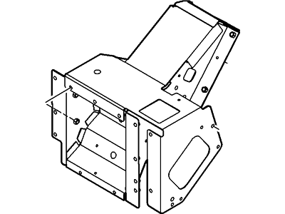 Ford GU9Z-8001508-A Pedal And Bracket Assembly