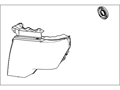 Ford AL3Z-13008-AK Headlamp Assy