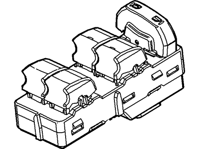 Ford 9H6Z-14529-AA Switch - Window Control - Double