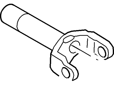 Ford 4L3Z-4841-FB Flange - Coupling, Front Ford 4L3Z-4841-FB Flange - Coupling, Front