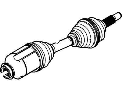 Ford DG1Z-3B436-A Shaft - Front Axle