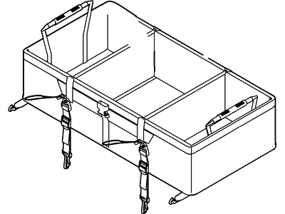 Ford AE5Z-78115A00-A Compartment Assy - Rear Stowage