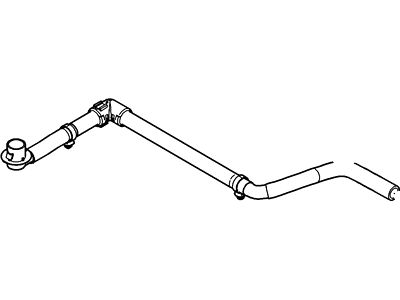 Ford 8C3Z-9S327-B Hose - Fuel Vapour