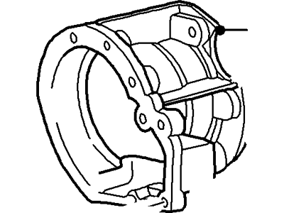 Ford F81Z-7A039-JA Housing - Transmission Extension